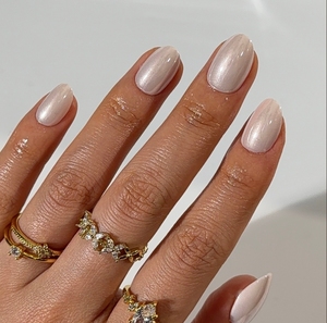 <span class=keywords><strong>Uñas</strong></span> Artificiales con Recubrimiento Plateado, 30 Piezas por Paquete, Material Acrílico de Alta Calidad, Forma Squoval, Estilo INS con Pegamento - Product Image 2