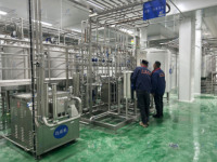 Ligne de production de pasteurisation automatique sur mesure de grande taille pour le lait et les produits laitiers, équipement de traitement du lait UHT