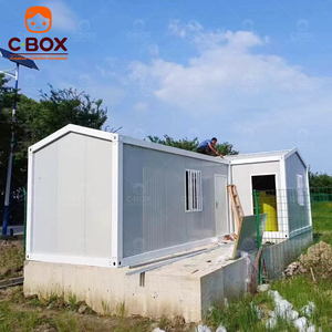 บ้านสำเร็จรูป Cbox ดีไซน์ใหม่ ขนาด 20 ฟุต แบบถอดประกอบได้ พร้อมหลังคาทรงจั่ว สำหรับลานบ้าน - Product Image 4