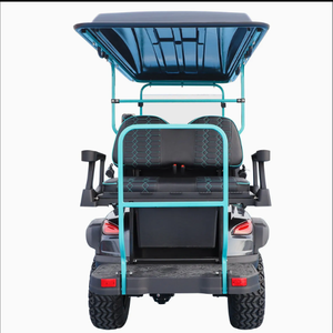 Vente en gros de chariots de golf électriques 24V, nouveaux, en acier inoxydable, alimentés au lithium, homologués pour la route, capacité de charge de 300 kg - Product Image 5