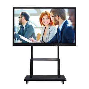 <span class=keywords><strong>Pizarra</strong></span> Interactiva Inteligente Multifunción para Reuniones en Línea, Pantalla Táctil Capacitiva LED de 65 Pulgadas y 4K con Sistema Android - Product Image 2