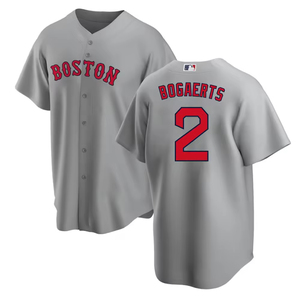 Jersey Baseball/Softball Pria Dewasa Custom 100% Poliester Bahan Bernapas Kancing Depan Posisi Logo Ukuran Besar - Product Image 4