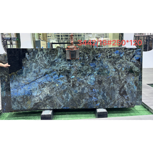 Losas de granito azul lemuriano de labradorita de <span class=keywords><strong>Madagascar</strong></span> para encimera de cocina - Product Image 2