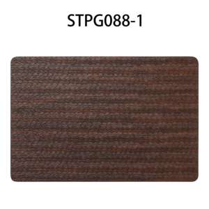 2025 nouveau Design irrégulier 30x45cm écologique Style rétro résistant à la chaleur étanche PVC matériel Table à manger tapis tapis tampons - Product Image 3