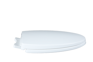 Siège de toilette rond moderne en plastique avec charnières de sécurité à fermeture lente et système de dégagement rapide pour salles de bain familiales - Product Image 2