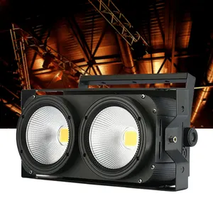 Lampu Sorot kaleng konser acara DJ KTV Bar Gereja lampu Par dapat dipisah matriks 2x100W lampu COB