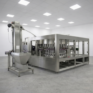 200 Bpm Automatic <b>Electric</b> Rinsing Filling Capping Machine for Pure <b>Water</b> <b>Bottles</b> 200ml & 1L PLC Controlled High Productivity - Product Image 1