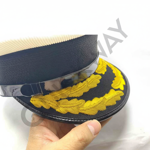 Casquette Peak Cap Officier Peak Cap Bonne Qualité Casquette Capitaine Vente au Pakistan - Product Image 1