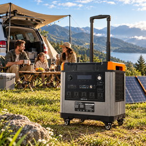 Estación de Energía de 5000W para Acampar al Aire Libre, Generador Solar, Batería Lifepo4 de Iones de Litio, Estación de Energía Portátil para Emergencias en el Hogar - Product Image 5