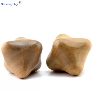 Shawphy Holz-Massageball Stacheliger Stressball für Hand- und Körperübungen Handflächenmassagegerät mit Musikfunktion zur Alzheimer-Prävention 5cm - Product Image 1