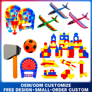 Ensemble <span class=keywords><strong>de</strong></span> sport d'extérieur en mousse EVA avec logo personnalisé, comprenant des blocs <span class=keywords><strong>de</strong></span> construction d'avion à lancer à la main et un jeu <span class=keywords><strong>de</strong></span> pagaie pour enfants et adultes - Product Image 1
