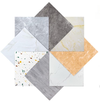 Autocollants de sol en vinyle imperméables très vendus, papier peint auto-adhésif en PVC pour la décoration de la cuisine et de la salle de bain