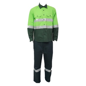 Hi Viz reflektif setelan kerja untuk pria Workwear 2 Piece - Product Image 1