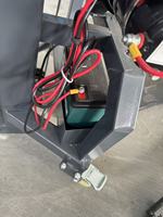Petit chariot élévateur électrique portable de 300 kg avec batterie au plomb-acide et composants PLC, moteur AC/DC pour entrepôts