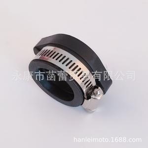 Adaptador de Conector de Colector de Admisión VM24 para Motocicleta, Placa de Conector de Goma para Carburador de Metal de 28 mm, Accesorios - Product Image 2