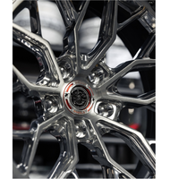 Drag Racing Monobloc Forgé Road Racing Car Wheel Fitments Wheels 20 21 22 23 24 Inch Alloy Rims 6061-T6 5*130