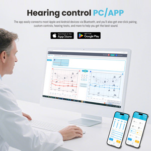Alta calidad vende bien RIC audífonos digitales recargables RIC <span class=keywords><strong>Precio</strong></span> <span class=keywords><strong>de</strong></span> China para productos <span class=keywords><strong>de</strong></span> <span class=keywords><strong>cuidado</strong></span> <span class=keywords><strong>de</strong></span> la salud para personas mayores - Product Image 2