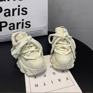 Nouvelles baskets légères à semelle épaisse pour femme, rehaussantes, chaussures de sport et de marche très vendues - Product Image 2