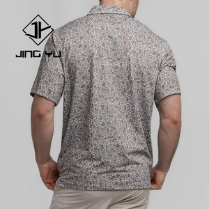 Polos Estampados Casuales de Diseño del Fabricante, Polos de Golf de Poliéster de Secado Rápido de Alta Calidad Personalizados - Product Image 3