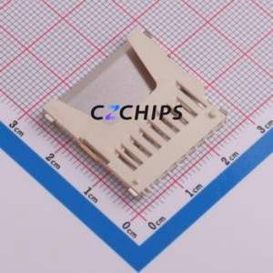 SD-002U SD Card / Memory Card Connector SMD Connector Plug-In Type MicroSD Card (TF Card) Card Holder With - Product Image 2