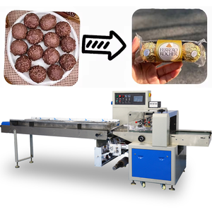 Máquina Acomodadora de Galletas para Envasar, Máquina Empacadora de Helado, Máquina de Embalaje de Trufas - Product Image 1