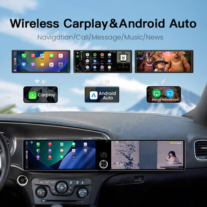 Autoradio MOOKAKA double écran 12,3 pouces pour <span class=keywords><strong>Dodge</strong></span> <span class=keywords><strong>Charger</strong></span>/Challenger 2011-2014, Android GPS, CarPlay sans fil, écran interactif - Product Image 5
