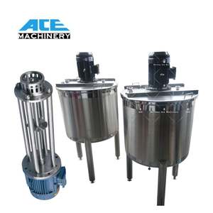 Tanque Mezclador Homogeneizador de Detergente para Lavavajillas de 500L 1000L, Mezclador de Gel de Ducha de Acero Inoxidable, Máquina para Hacer Acondicionador y Champú - Product Image 3