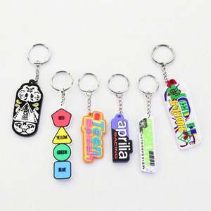Customizable PVC Key Chains Multi-purpose Key Chain With Logo Business & <b>Personal</b> Gift Soft Rubber Promotional Carabiners - Product Image 1