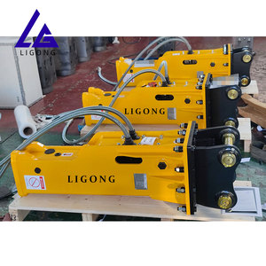 Martello Demolitore Idraulico L53 per Mini Escavatori da 2-4 Tonnellate, per Frantumazione Roccia e Calcestruzzo - Product Image 3
