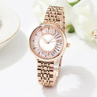 Nuevo Reloj de Cuarzo con Correa de Aleación a la Moda para Mujer, Diseño de Cielo Estrellado, Resistente al Agua, Esfera de 30 mm, Caja de 10 mm de Grosor