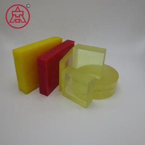 แผ่นยางโพลียูรีเทน <span class=keywords><strong>PU</strong></span> สีเห<span class=keywords><strong>ล</strong></span>ือง 80-85A Shore - Product Image 3
