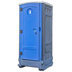 DXH-Grande toilette de camping préfabriquée intégrée, en plastique polyéthylène, toilettes publiques avec roues - Product Image 5