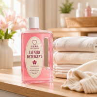Lessive liquide rose OEM en vrac à parfum longue durée et fraîcheur durable – Produits de nettoyage