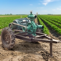 Pompe d'irrigation à haute pression de type 260 de 4 pouces - Unité de pulvérisation et de pressurisation à haute pression avec pistolet de pulvérisation