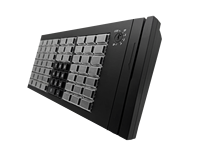 Teclado POS KB66 Totalmente Programable con Lector de Tarjetas Magnéticas para Sistema POS, Precio Directo de Fábrica, Venta al por Mayor