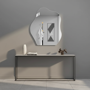 Irregular Wavy Acrylic Wall <b>Mirror</b> <b>Frameless</b> Asymmetrical Decorative <b>Mirror</b> - Product Image 2
