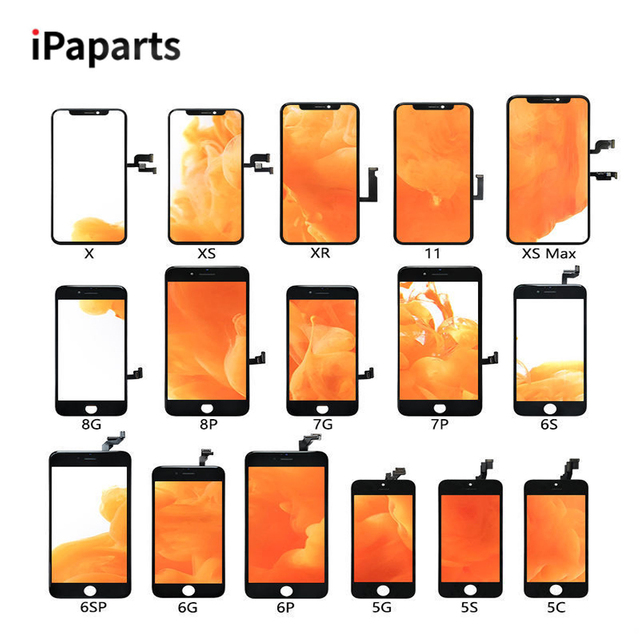 For iPhone 12 13 14 15 16 Pro Max Screen LCD OLED Display Diagnostic Screen For Phone Ecran