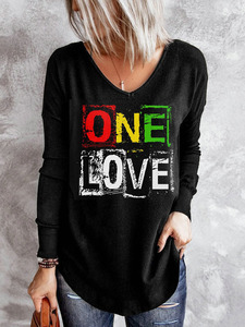 2025 usine de vêtements en gros été à la mode imprimé dessin animé <span class=keywords><strong>chat</strong></span> <span class=keywords><strong>motif</strong></span> décontracté Style à manches longues T-shirts pour les femmes - Product Image 4
