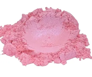 Pigmento perlescente diamante rosa mica colore polvere perla pigmento HUE-315LR