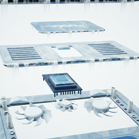 Base de Refrigeración para Portátil con Doble Ventilador, Enfriador de Aire, Soporte para Portátil para Oficina y Esports