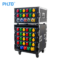Meilleure vente boîte de Distribution d'alimentation de prise de courant noire pour lumière de scène boîte de Distribution portable prise industrielle armoire de boîtier de vol de scène