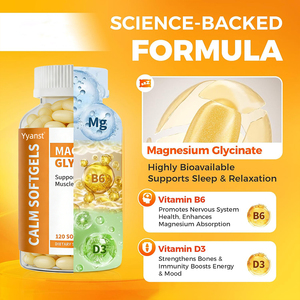 Cápsulas de Gel Suave de Vitamina D3 para Adultos, OEM/ODM, para Dormir Más Fácilmente, Sueño Reparador, Apoyo a la Salud Ósea, Dosis Personalizada, Bajo en Azúcar - Product Image 3