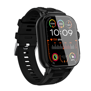 Audífonos DF GT8 con Batería de Polímero de Alta Capacidad de 300 mAh, Carga Completa en 150 Minutos, Pantalla Táctil Completa OGS, Función de Conteo de Pasos - Product Image 3