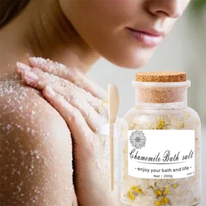 유기농 천연 비건 목욕 소금 순수 히말라야 사해 대마 크리스탈 라벤더 스킨 케어 스파 선물 꽃 장미 목욕 소금 - Product Image 6
