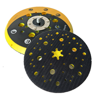 Support de ponçage en caoutchouc élastique de 8 mm de diamètre et 12 mm d'épaisseur pour ponceuse Mirka, compatible avec les ponceuses orbitales pneumatiques et électriques