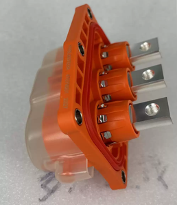 Connecteur de charge pour véhicule électrique Orange, adaptateur femelle 2 broches, boîtier de prise haute tension automobile - Product Image 3
