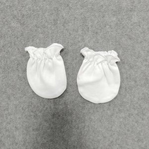 7 pièces nouveau-né bébé vêtements ensemble blanc cadeau bébé barboteuse + pantalon + chapeau + bavoir + mitaines + chaussettes + couverture vêtements mousseline infantile plaine - Product Image 2