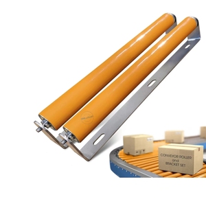 Polyurethaan Gietijzeren Lagerwielverzorgende Roller Voor Materiaalbehandelingsapparatuur Voor Transportbandmachines Voor Mijnbouw - Product Image 5