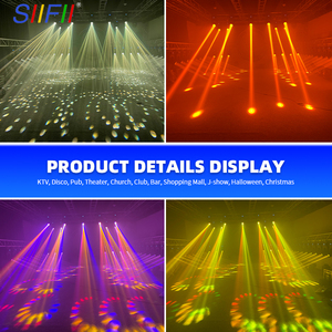 <span class=keywords><strong>New</strong></span> Mini chùm 280 <span class=keywords><strong>10R</strong></span> DMX Sharpy Dải chùm 280W tại chỗ di chuyển đầu ánh sáng cho sân khấu DJ Bar Disco Câu lạc bộ - Product Image 4