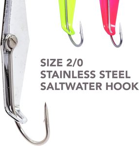 Cucharas de Pesca de Metal de Acero Inoxidable de 4.5g y 7.8g, Tipo Clark, para Pesca de Trucha, con Recubrimiento Transparente - Product Image 2